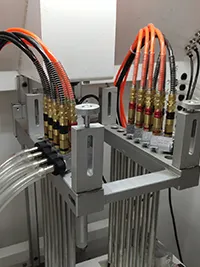 Sistema Automático de Recubrimiento Electrostático para Fabricante de Partes Automotrices