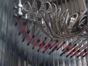 Recubrimiento en Polvo Perfiles de Aluminio de Gran Longitud