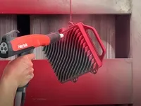Recubrimiento en Polvo de Carcasas Metálicas de Radiadores
